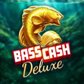 Bass Cash Deluxe slot logo by Alchemy Gaming at WinRolla Casino