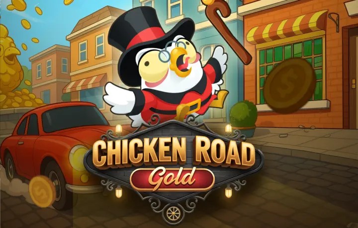 Play the Chicken Road Gold slot by InOut on WinRolla Casino
