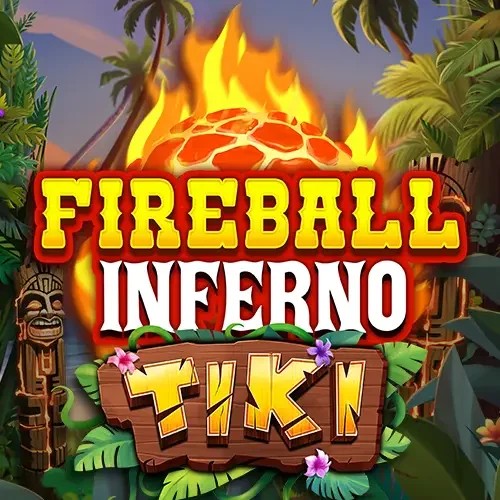 Fireball Inferno Tiki slot icon by NetEnt, available at WinRolla Casino