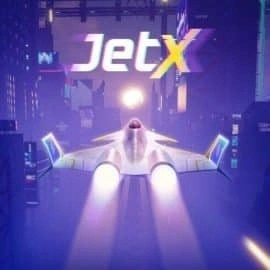 Official Casino Games logo: jetX by SmartSoft at WinRolla Casino